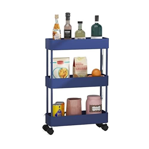 Kitchen Storage Kitchen Rack Floor-to-Ceiling Multi-Layer Removable Gap Storage Rack Daily Household Space-Saving Storage Rack Closet Shelves