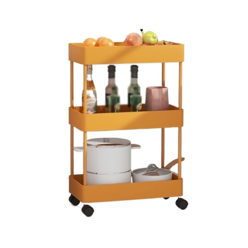 改Kitchen Storage Kitchen Rack Floor-to-Ceiling Multi-Layer Removable Gap Storage Rack Daily Household Space-Saving Storage Rack Closet Shelves Organizer(B-40.5x13.5x87cm)