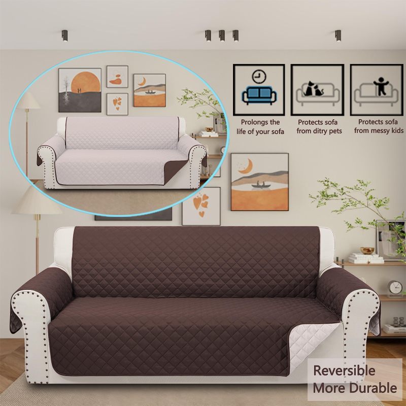 Reversible Sofa Covers Couch Cover Furniture Protector