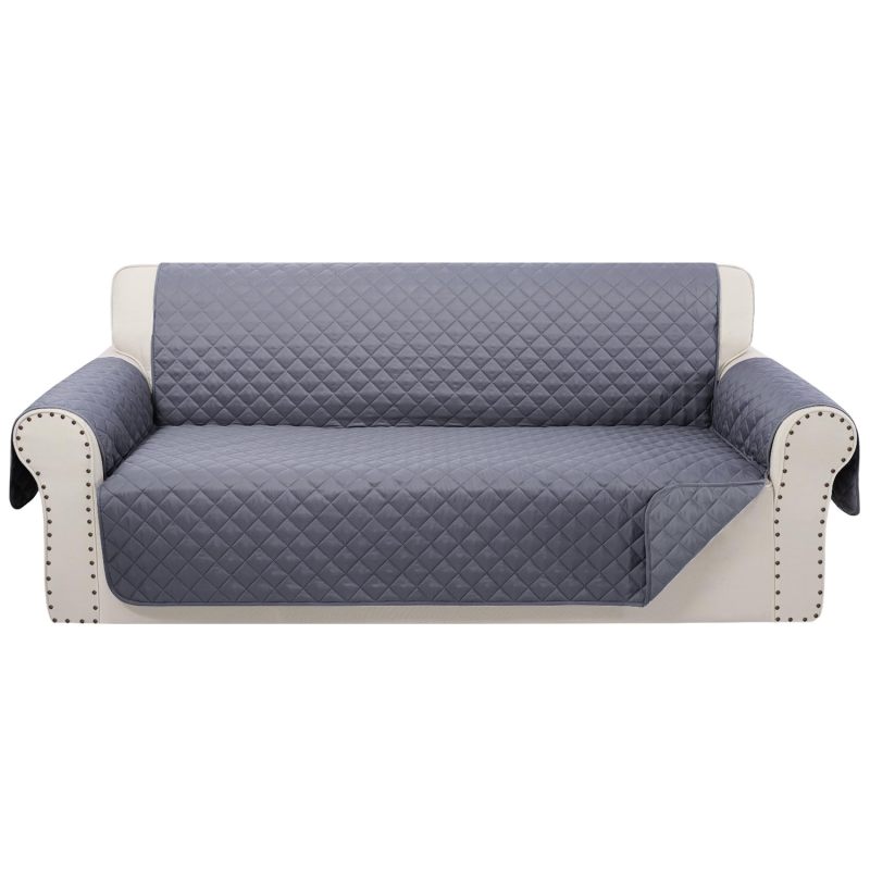 改Reversible Sofa Covers Couch Cover Furniture Protector(Sofa,Chocolate/Beige)