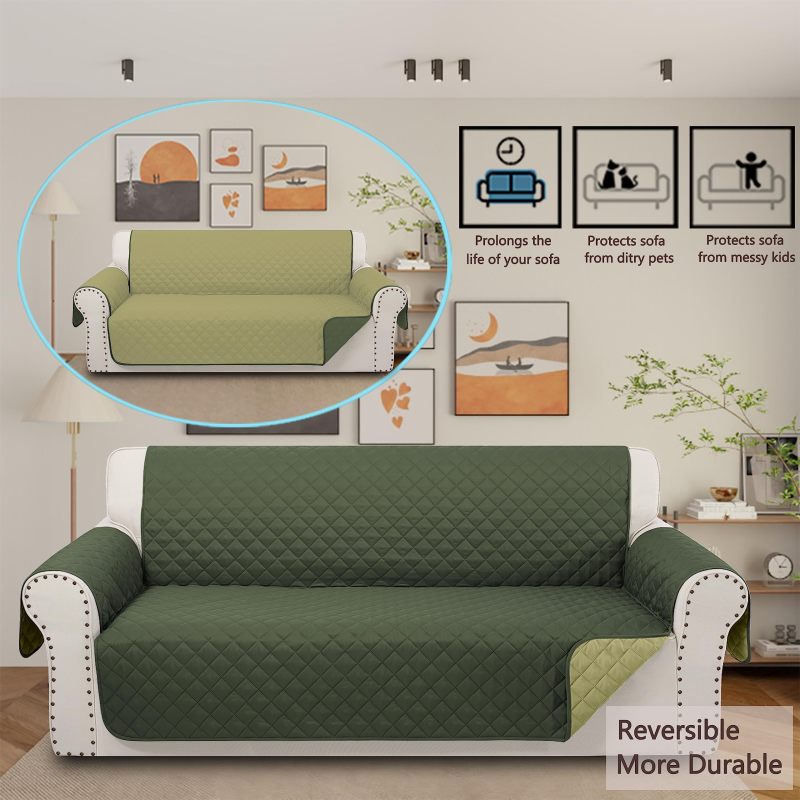 Reversible Sofa Covers Couch Cover Furniture Protector