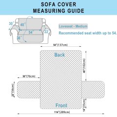 Reversible Sofa Covers Couch Cover Furniture Protector