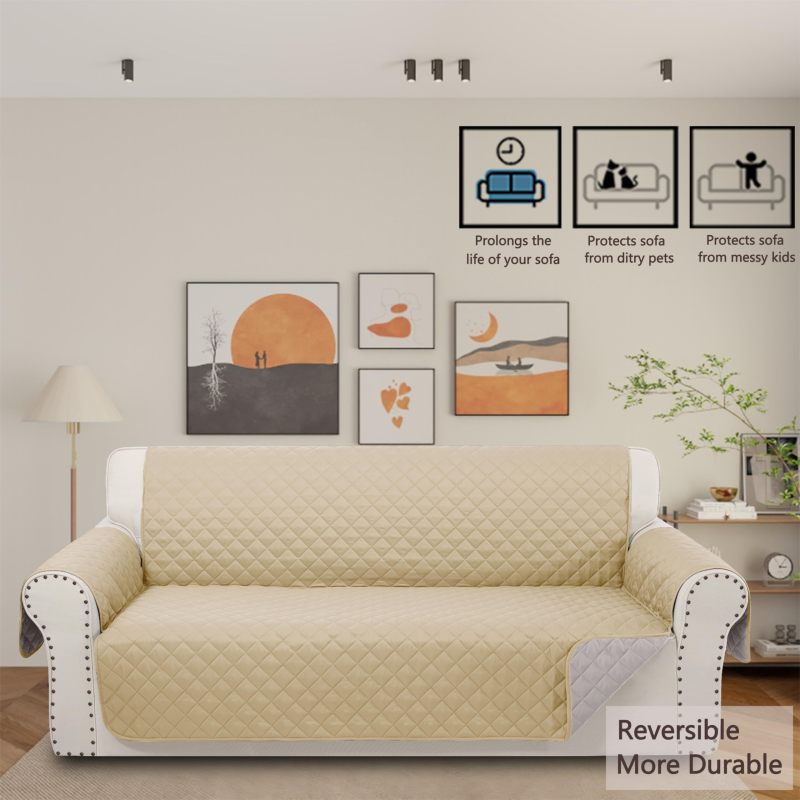 Reversible Sofa Covers Couch Cover Furniture Protector