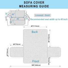 Reversible Sofa Covers Couch Cover Furniture Protector