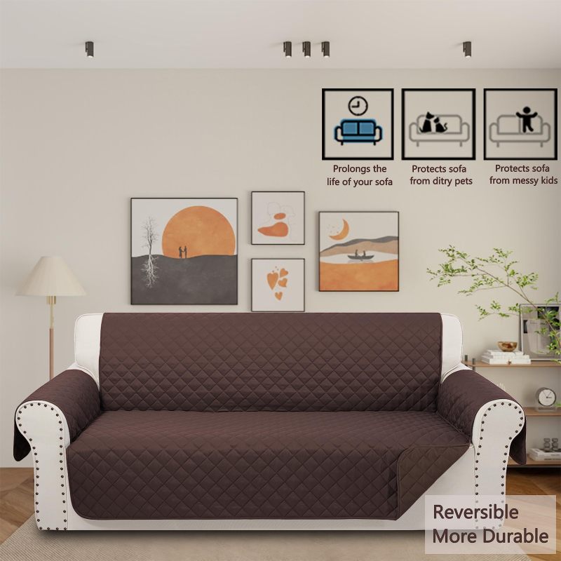 Reversible Sofa Covers Couch Cover Furniture Protector