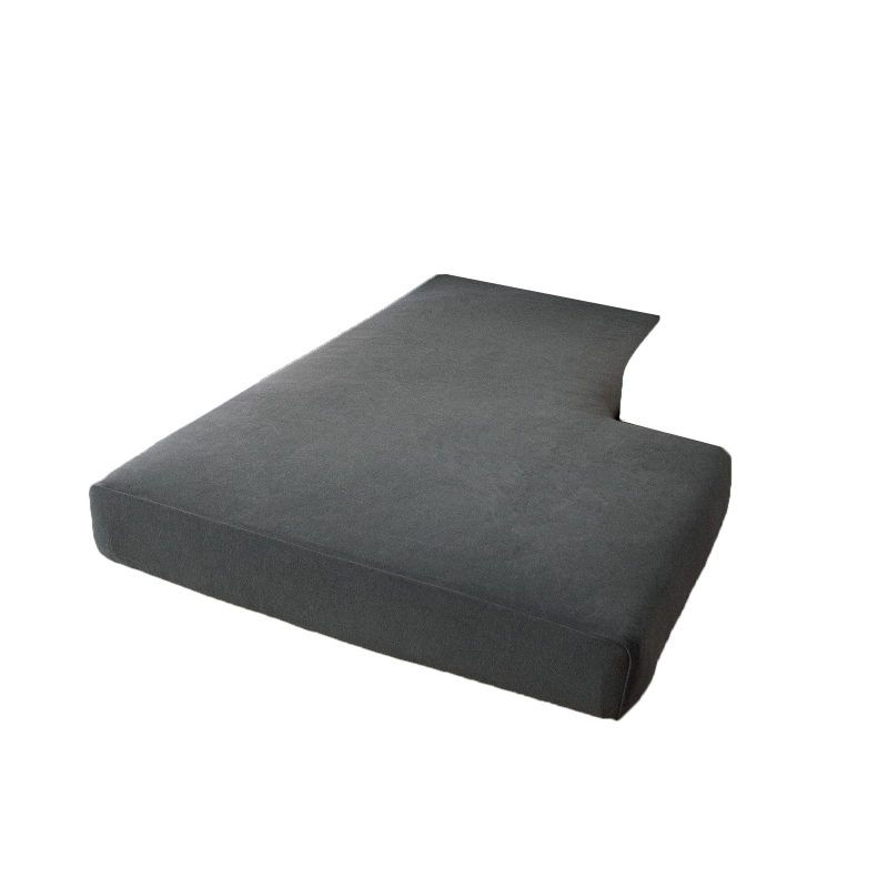 改Couch Cushion Covers Individual Thicker and Softer Dralon Fabric Sofa Cushion Covers, Large Super Stretch Couch Seat Covers Couch Slipcovers for Sectional Sofa (3PC, Grey)
