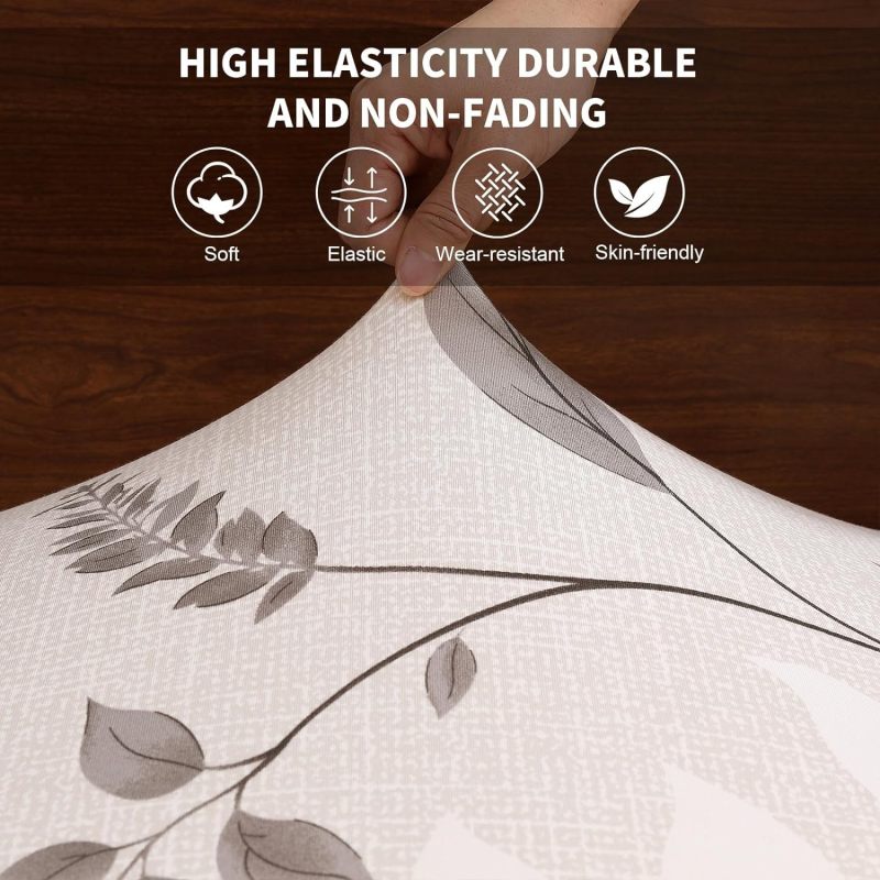 改RV Dinette Cushion Covers， Stretch Jacquard Sofa Seat Slipcovers，Camper Cushions Cover Washable Couch Cushion Slipcovers