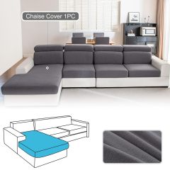 Couch Cushion Covers Individual Thicker and Softer Dralon Fabric Sofa Cushion Covers, Large Super Stretch Couch Seat Covers Couch Slipcovers for Sectional Sofa