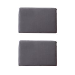 改Couch Cushion Covers Individual Thicker and Softer Dralon Fabric Sofa Cushion Covers, Large Super Stretch Couch Seat Covers Couch Slipcovers for Sectional Sofa (3PC, Grey)