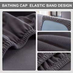 Couch Cushion Covers Individual Thicker and Softer Dralon Fabric Sofa Cushion Covers, Large Super Stretch Couch Seat Covers Couch Slipcovers for Sectional Sofa