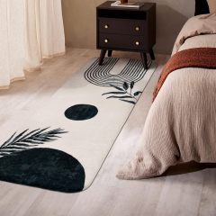 Bathroom Rugs Non-Slip Boho Bath Mat, Small Cute Bath Mat Soft Washable Bathmat Shower Rug for Bathtub Boho Decor
