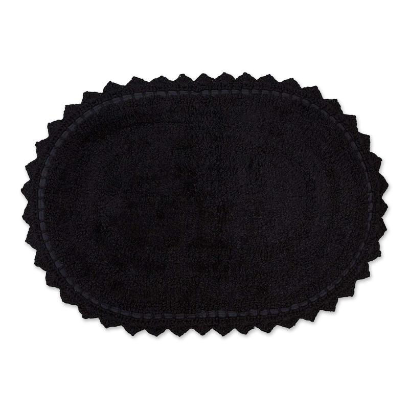 Crochet Collection Reversible Bath Mat, Round