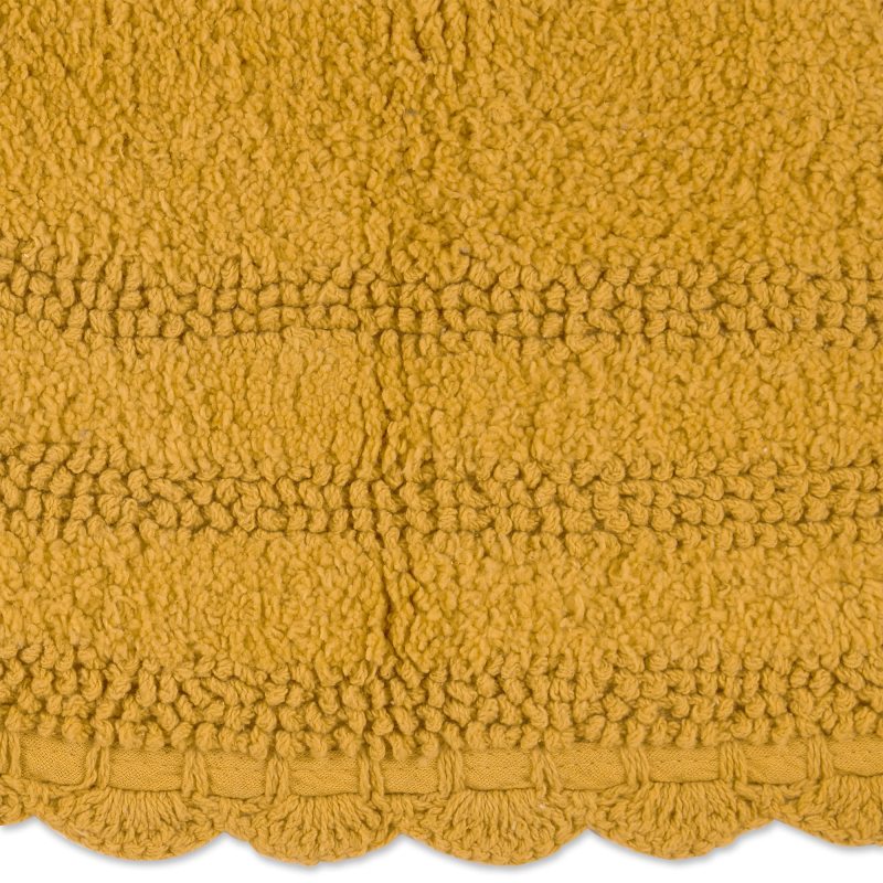Crochet Collection Reversible Bath Mat, Round