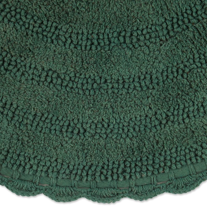 Crochet Collection Reversible Bath Mat, Round