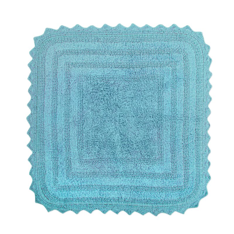 Crochet Collection Reversible Bath Mat, Round