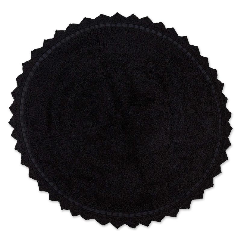 Crochet Collection Reversible Bath Mat, Round