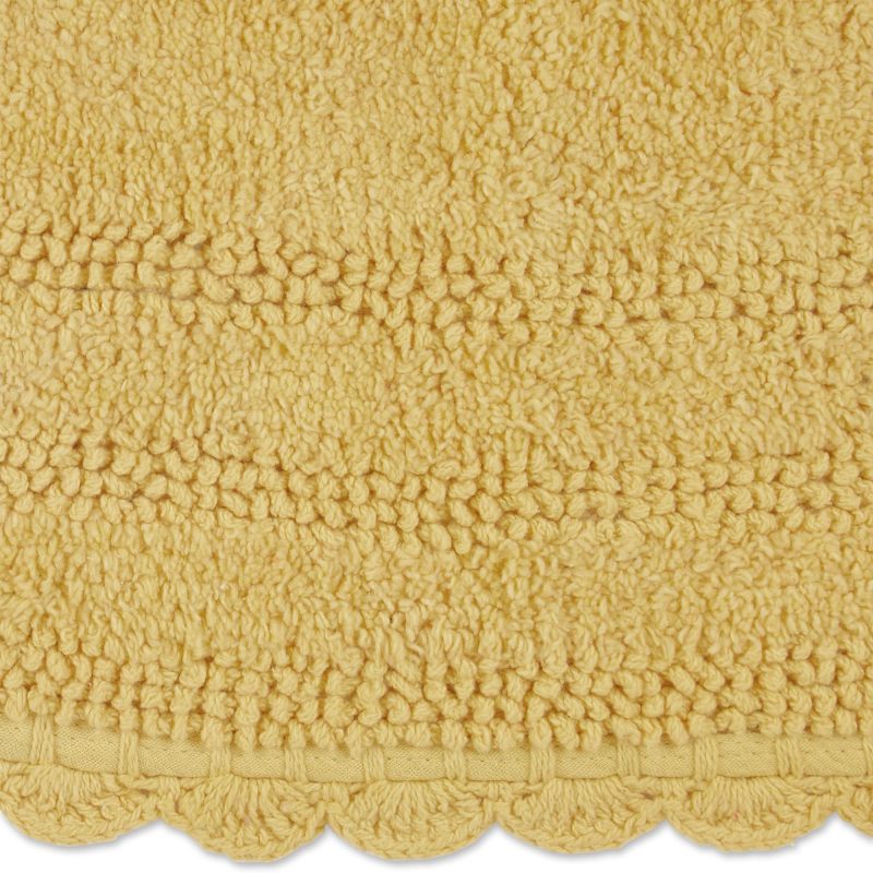 Crochet Collection Reversible Bath Mat, Round