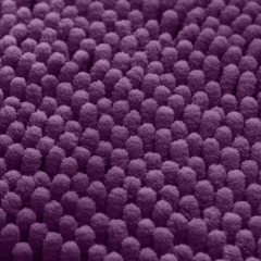 3 Pieces Bathroom Rugs, Ultra Soft Non Slip Absorbent Chenille Toilet Bath Mat Set