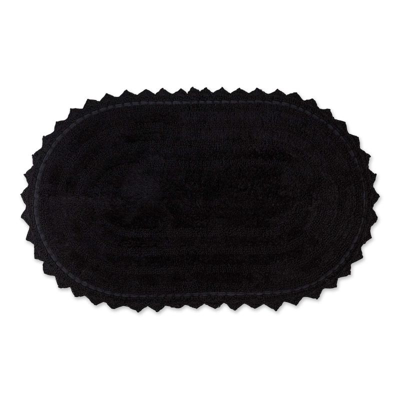 Crochet Collection Reversible Bath Mat, Round