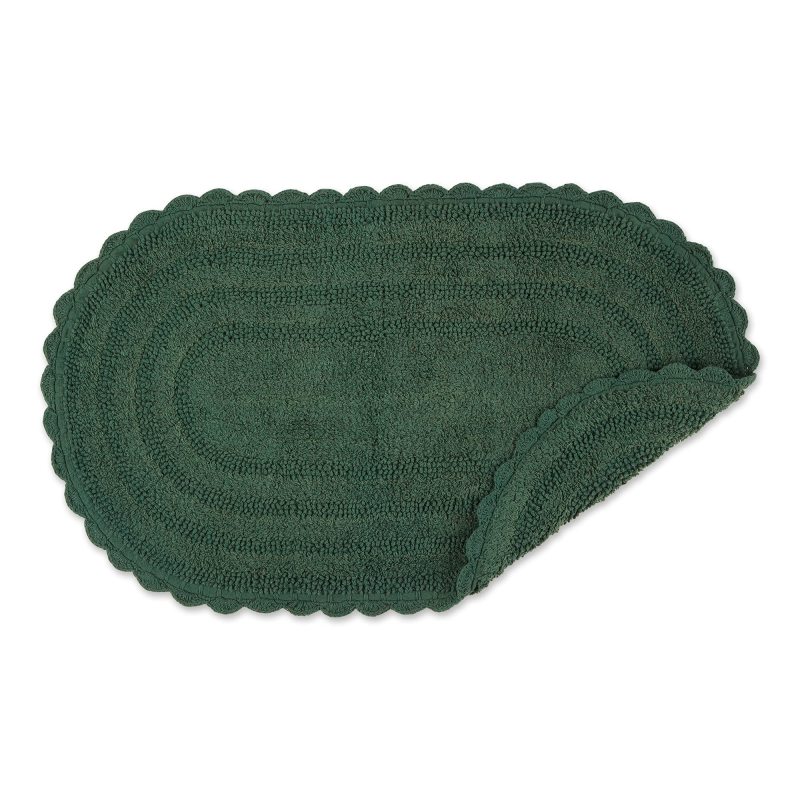 Crochet Collection Reversible Bath Mat, Round