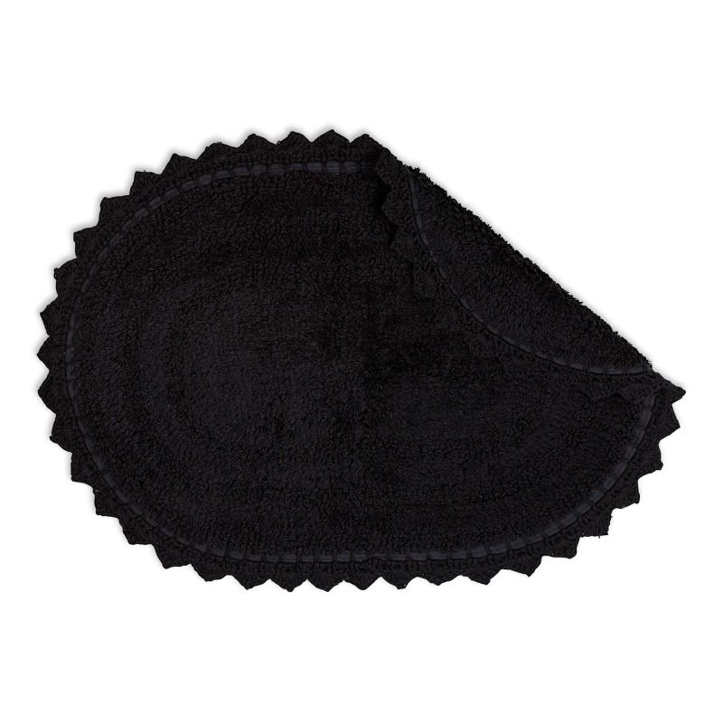 Crochet Collection Reversible Bath Mat, Round