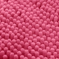 3 Pieces Bathroom Rugs, Ultra Soft Non Slip Absorbent Chenille Toilet Bath Mat Set