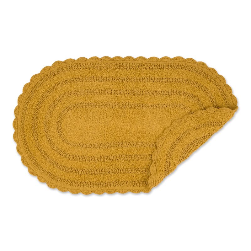 Crochet Collection Reversible Bath Mat, Round