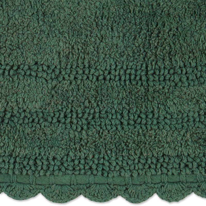 Crochet Collection Reversible Bath Mat, Round