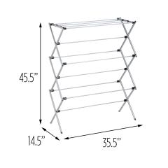改Honey-Can-Do Oversize Collapsible Clothes Drying Rack DRY-09066 Silver, 50 lbs