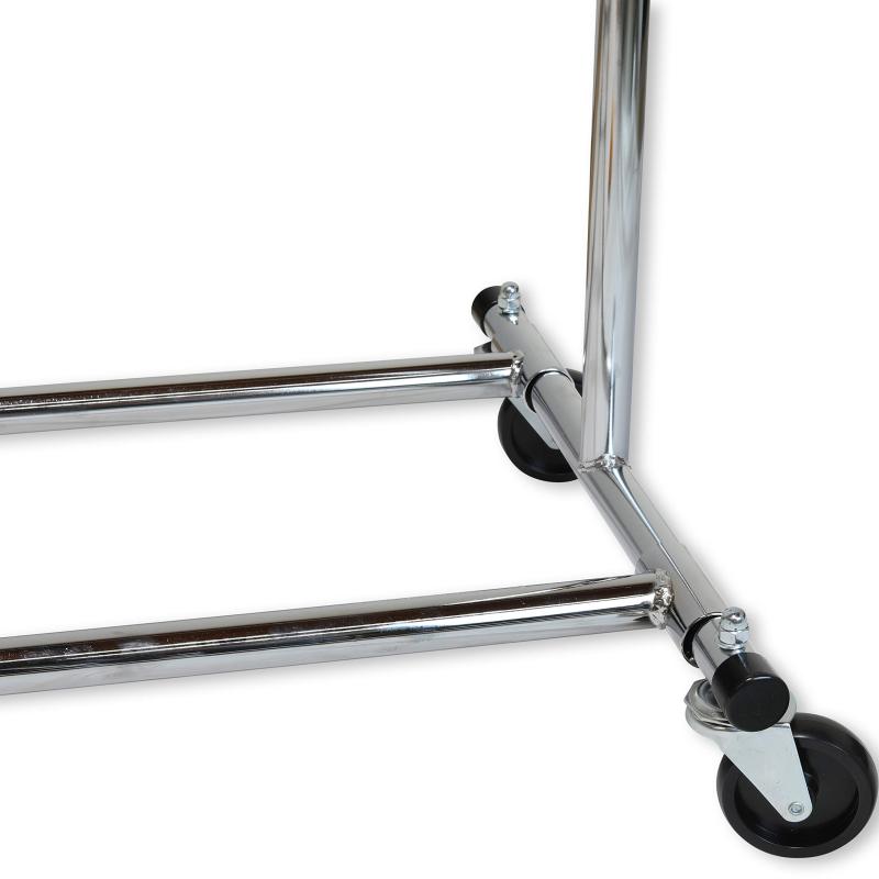 改Simple Houseware Heavy Duty Clothing Garment Rack, Chrome