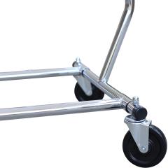 Simple Houseware Heavy Duty Clothing Garment Rack, Chrome