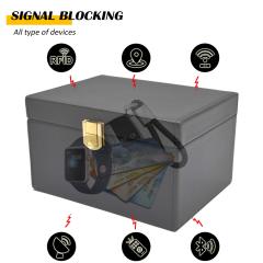 改briidea Faraday Box Key Fob Protector, RFID Signal Blocking Box, Faraday Box Signal Blocking Shielding Box for Car Key