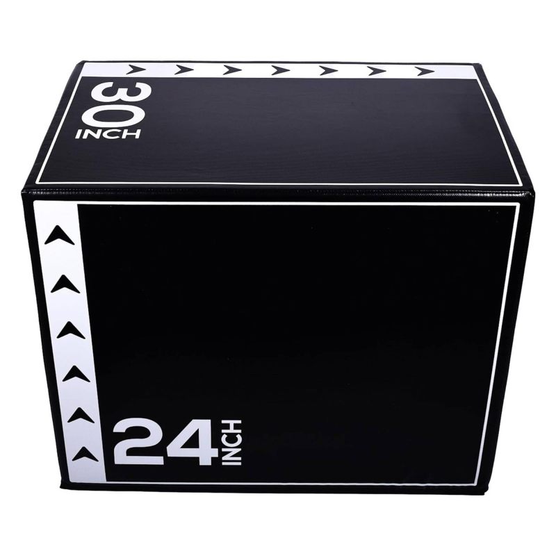 改BalanceFrom Plyo Jumping Exercise Box, Home Gym Workout Trainer, Multiple Options