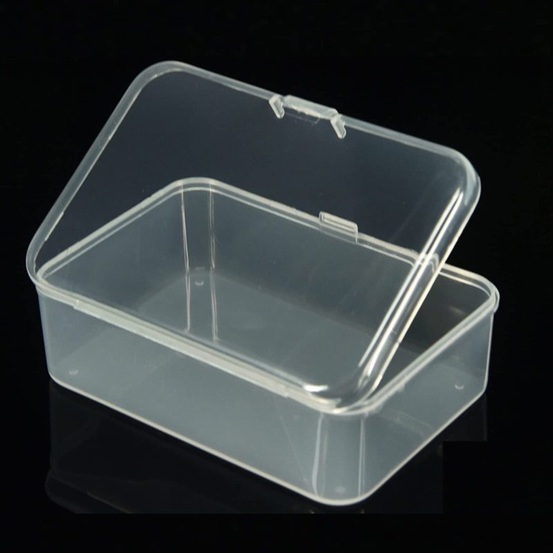改Wotermly 30 Pcs Small Containers Assorted Sizes Small Plastic Containers with Lids Small Mini Clear Plastic Beads Storage Containers Box with Hinged Lid for Storaging Tiny Items (Mixed30P)