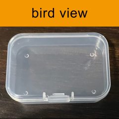 30 Pcs Small Containers Assorted Sizes Small Plastic Containers with Lids Small Mini Clear Plastic Beads Storage Containers Box with Hinged Lid for Storaging Tiny Items (Mixed30P)