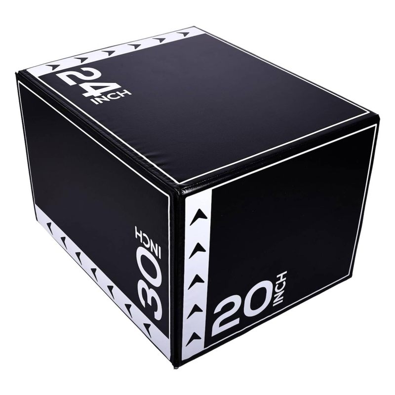 改BalanceFrom Plyo Jumping Exercise Box, Home Gym Workout Trainer, Multiple Options