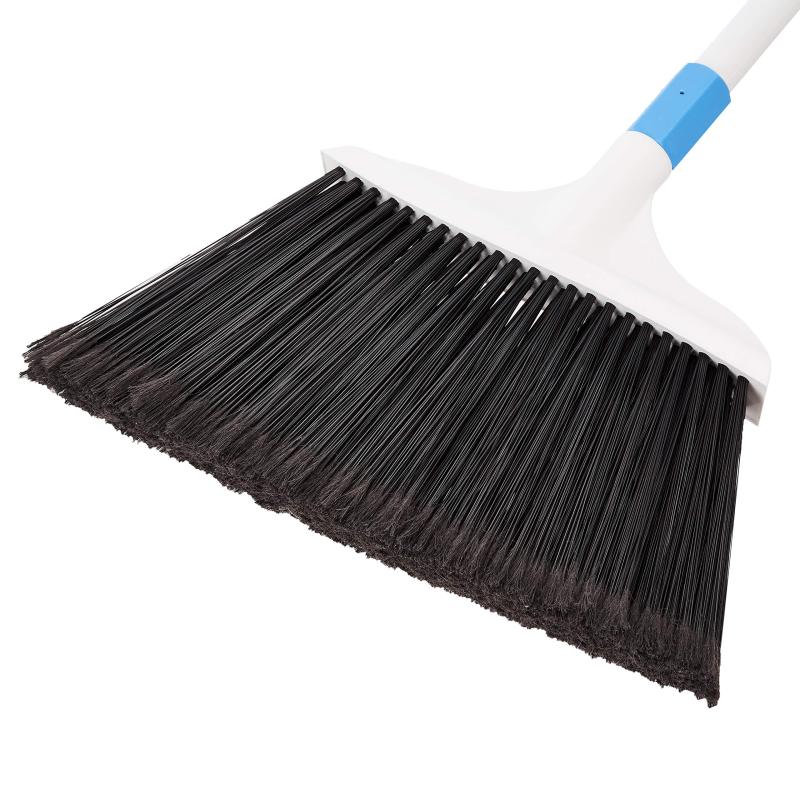 改Amazon Basics Heavy-Duty Broom, Blue and White