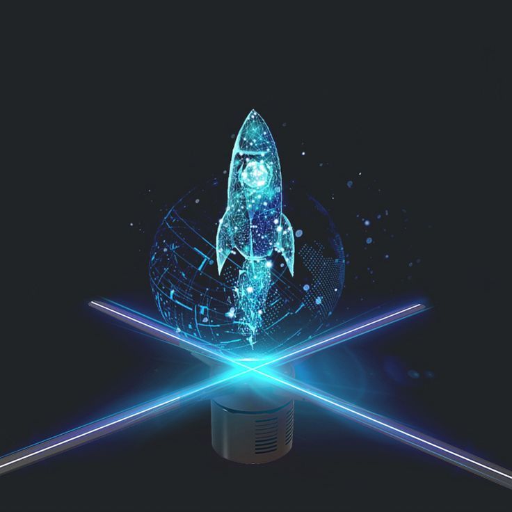 3D Hologram Projector Lights Holiday Creative Lighting Creative Gifts