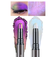 CHARMACY Duochrome Highlighter Eyeshadow Stick Longlasting Waterproof Professional Eye Makeup