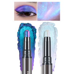 CHARMACY Duochrome Highlighter Eyeshadow Stick Longlasting Waterproof Professional Eye Makeup