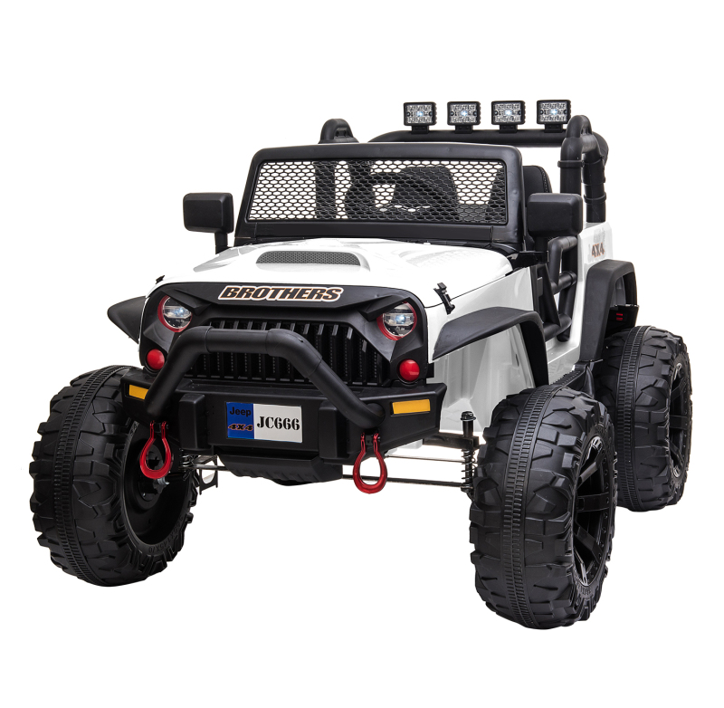 Large Wheels 2 Seater Ride On Car for Kids Ride On Truck w/Remote Control