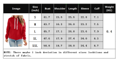 Women’s Casual Solid Hoodies Classic Long Sleeve Loose Sweatshirts Crew Neck Lightweight Pullover Tops with Pockets