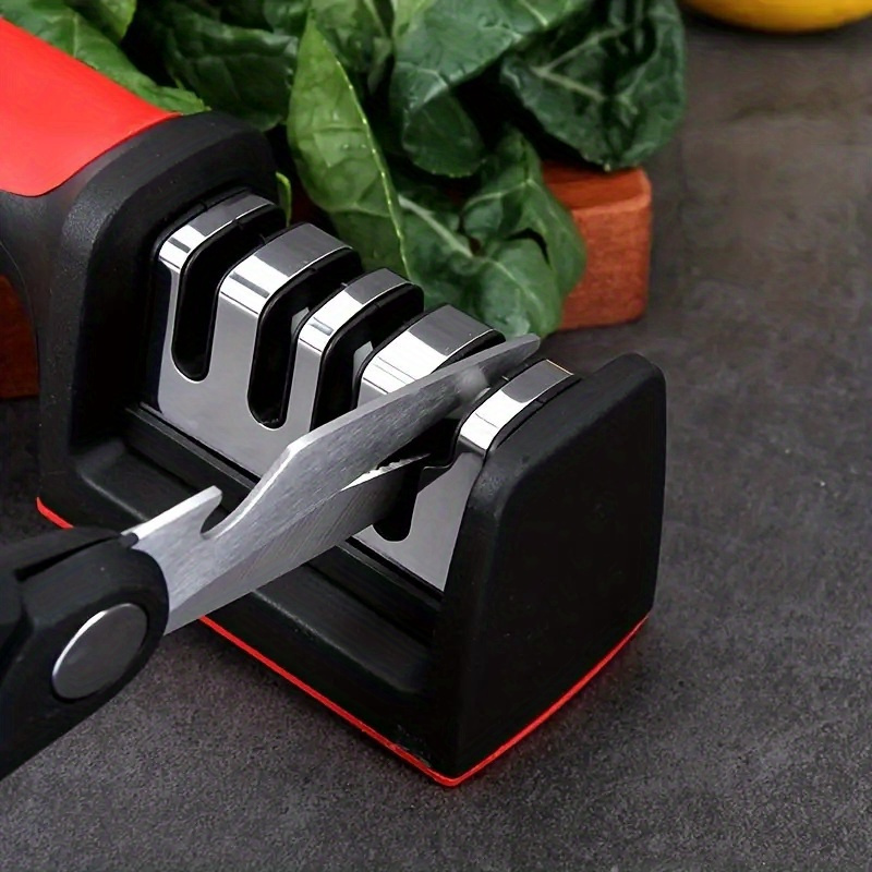 Kitchen Helper Multifunction Knife Sharpener Handheld Quick Sharpening Stone