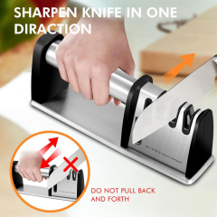 Kitchen Helper Multifunction Knife Sharpener Handheld Quick Sharpening Stone