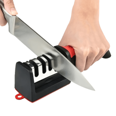 Kitchen Helper Multifunction Knife Sharpener Handheld Quick Sharpening Stone
