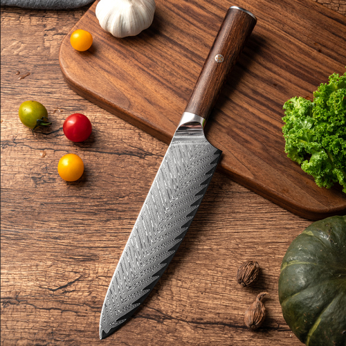 Chef's Knife, 6.7 Inch Kitchen Knife, 67 Layer Stainless Steel, Cutting Vegetables, Fruit Kitchen and Vegetable Knife, Damascus Chef's Knife Set, Essential Knife