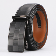 Leather Ratchet Belt Men - Customizable Fit, Effortless Style