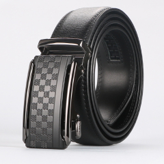 Leather Ratchet Belt Men - Customizable Fit, Effortless Style