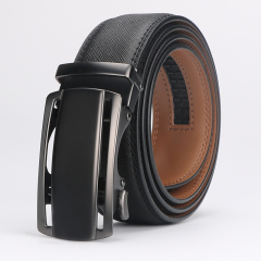 Leather Ratchet Belt Men - Customizable Fit, Effortless Style