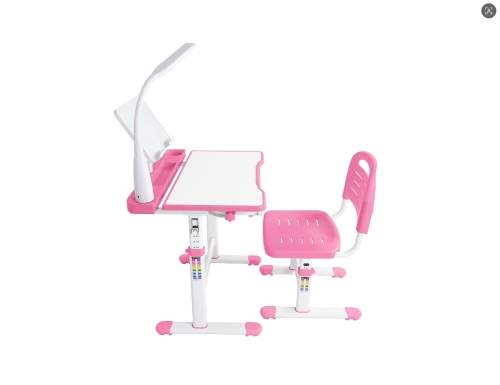kids desk and chair set for kids pink